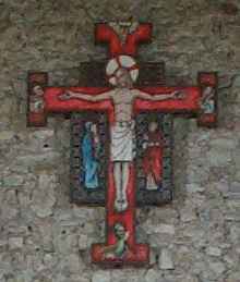 cross in chapel
